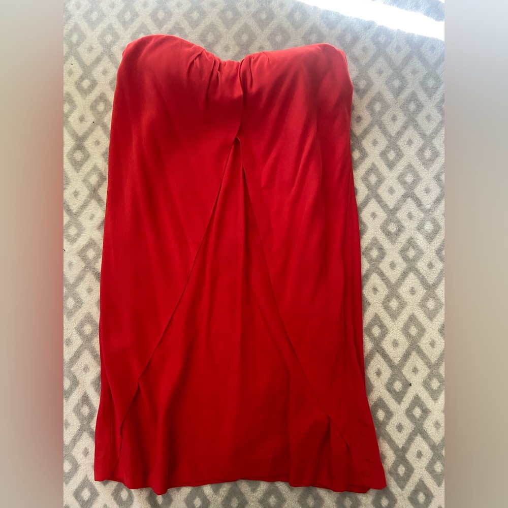 Strapless dress